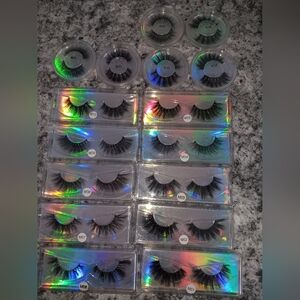 4/$15 Assorted Faux Mink False Eyelashes Set